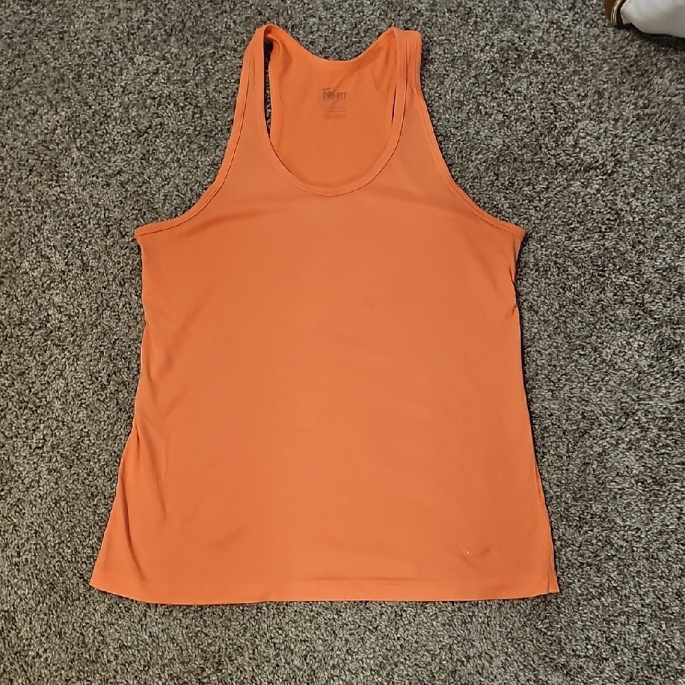 Nike Orange Tank Top